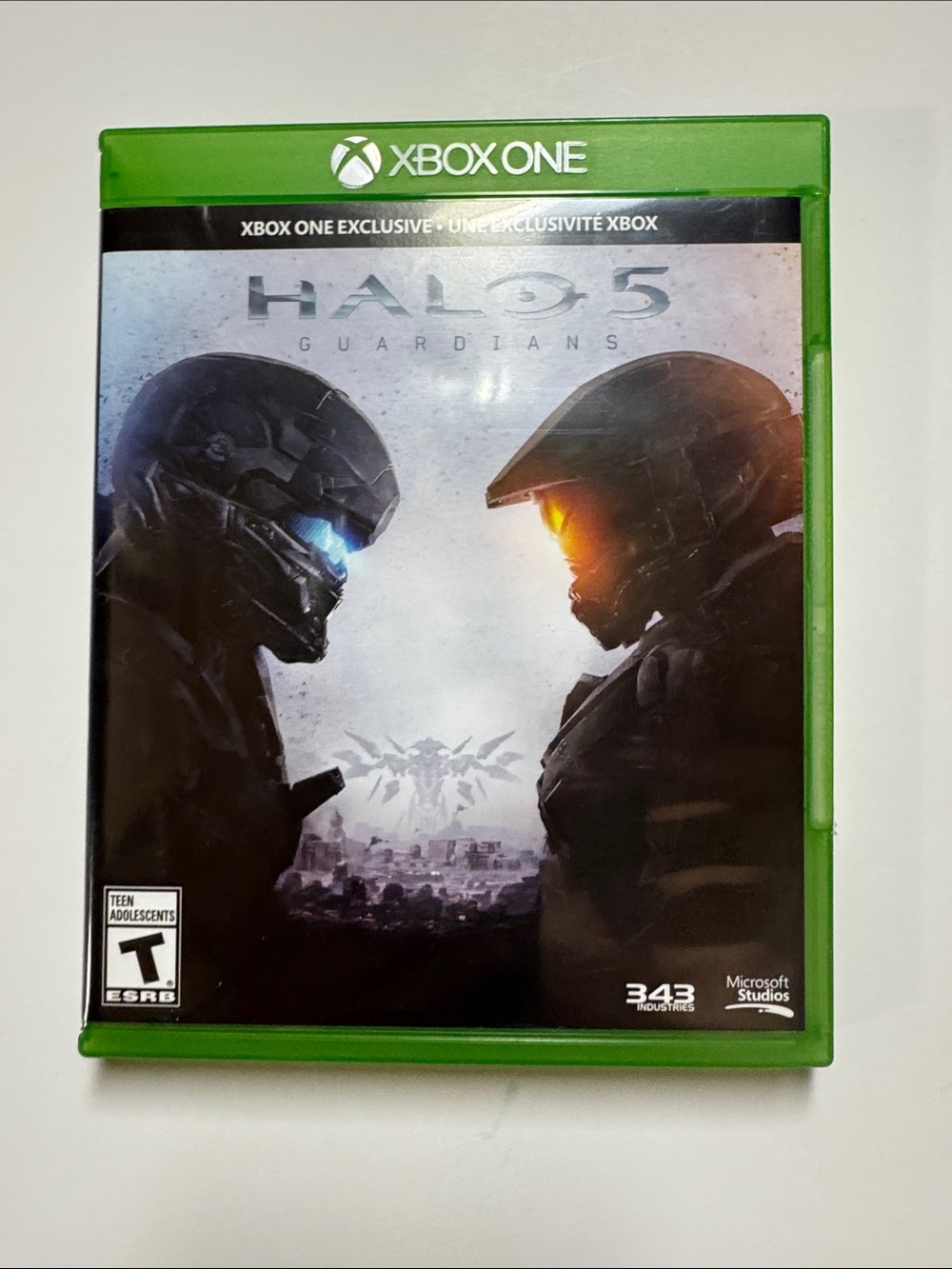 Xbox One Halo 5 Guardians Game - Green Case